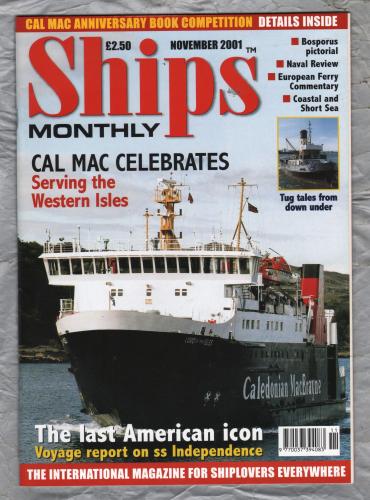 Ships Monthly - November 2001 - Vol 36 - No.11 - `Tug Tales from Down Under` - IPC Media Group